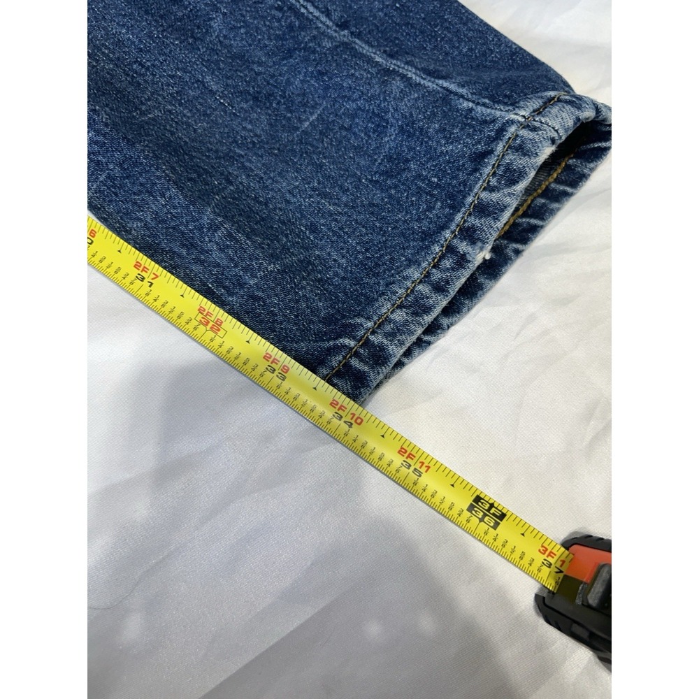 VERY RARE SUPER DRY VINTAGE DENIM JEANS JAPAN STYLE Y2K 90s Men's 30x34 - Picture 8 of 8